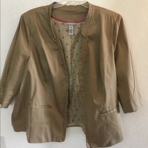 Women’s Plus Size Cotton Sateen Jacket